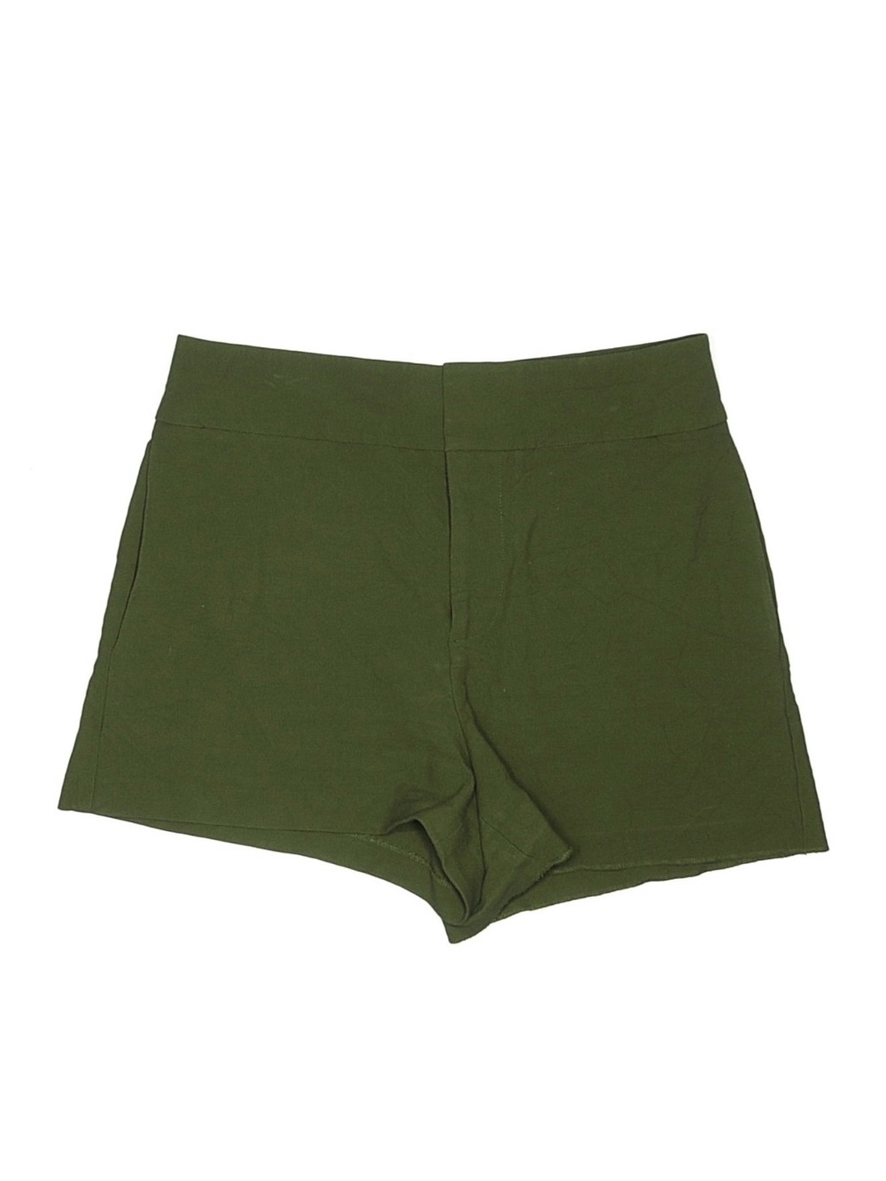 Alice and Olivia High-Rise Olive Green Women’s Shorts